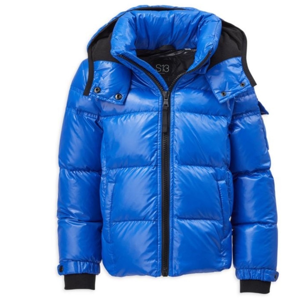 S13 Little Boy’s Glossy Puffer Jacket NWT